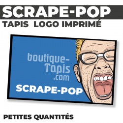 Tapis Logo Imprimé SCRAPE-POP