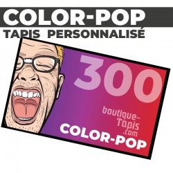 Tapis personnalisé COLOR-POP 300cm