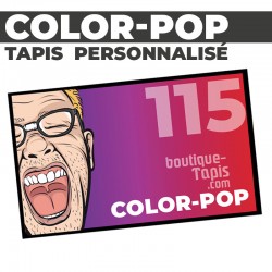 Tapis personnalisé COLOR-POP 115cm